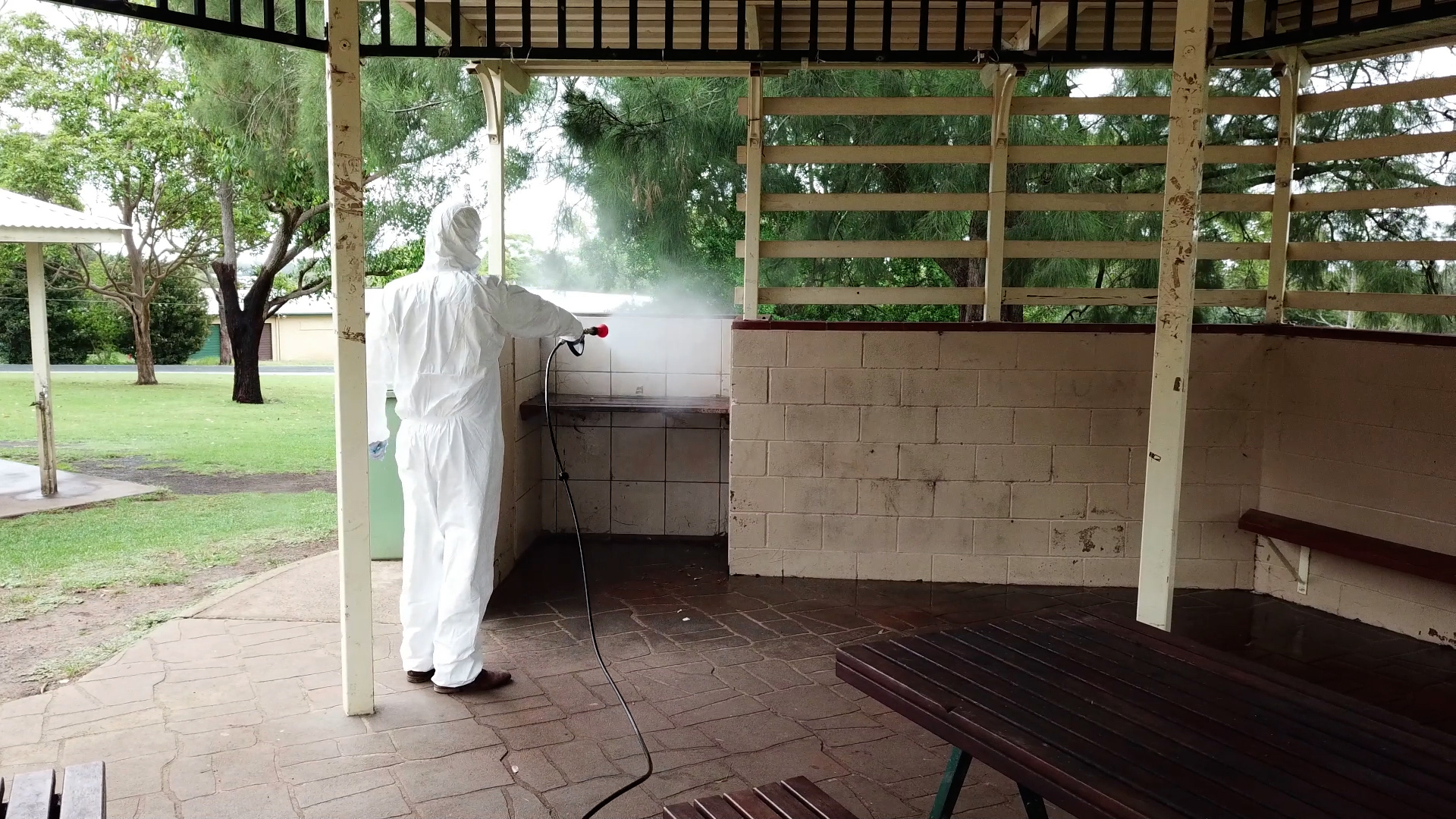 Disinfectant Sprayer Video Snapshot