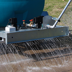 dust suppression bar