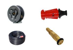 Fire Fighting Hose Reels, Nozzles & Hose