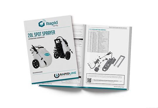 20L RapidLine Trolley Sprayer Operators Handbook