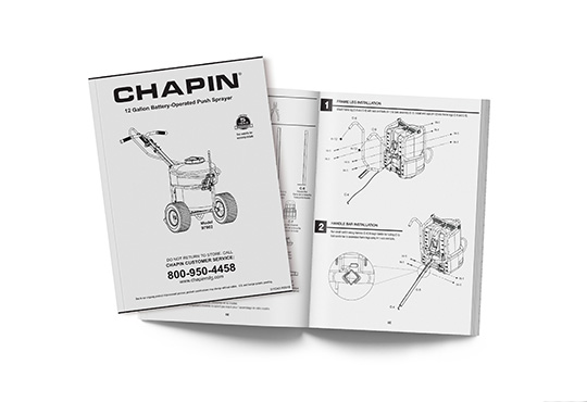 45L Chapin Trolley Sprayer Operators Handbook