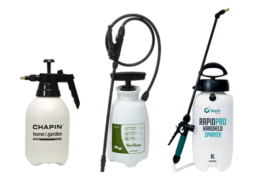Hand & Backpack Sprayers | Portable Weed & Garden Sprayers | Rapid Spray