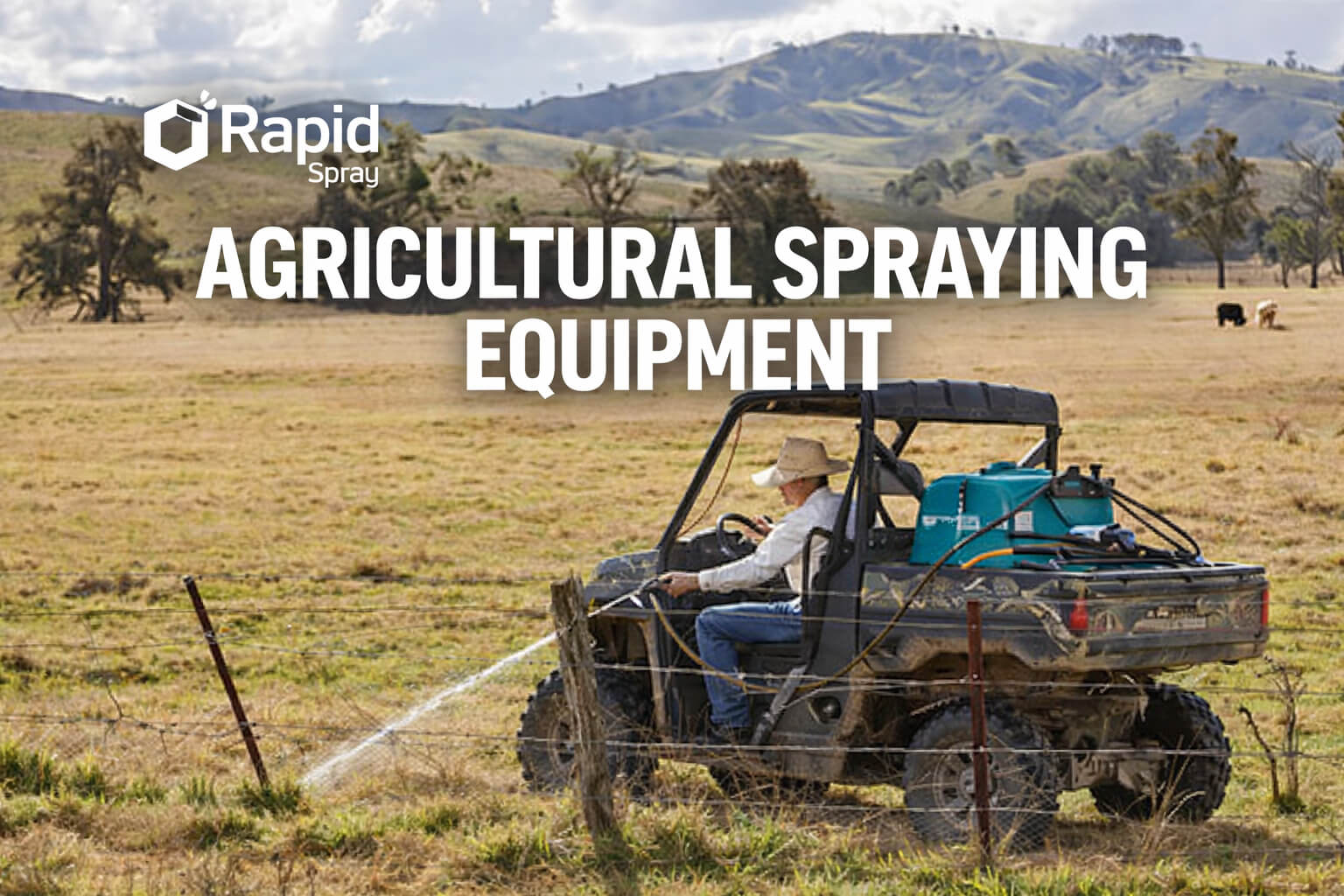 Agricultural spraying equipment